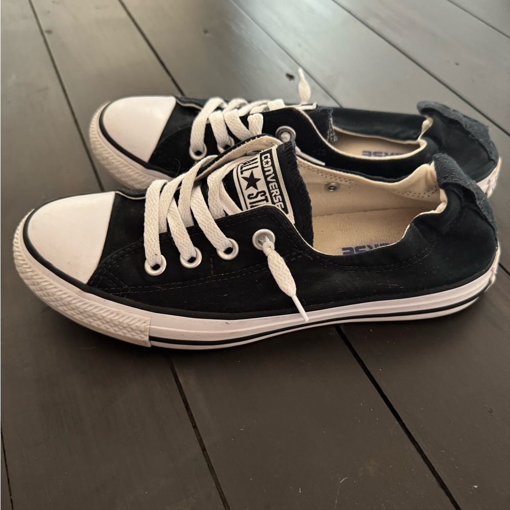 Converse Shoreline Black and White Sneakers